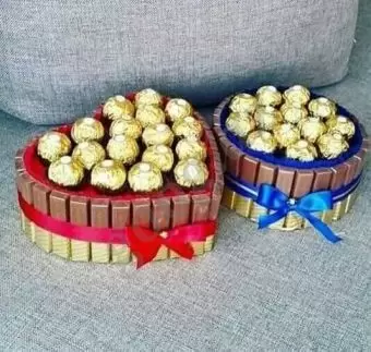 Hediyyelik sokolad buketler