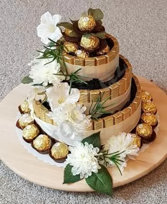 Buket Merci & Ferrero