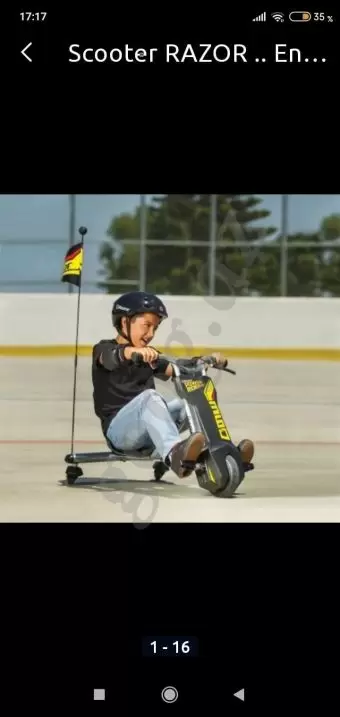 Skuter Razor Elektrikli