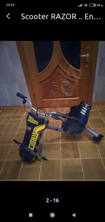 Skuter Razor Elektrikli