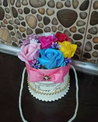 Gül buketleri