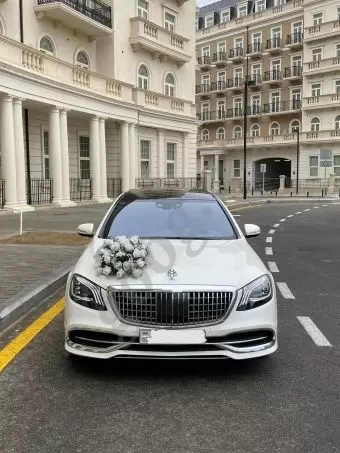 mercedes s class bey gelin toy masini sifarisi