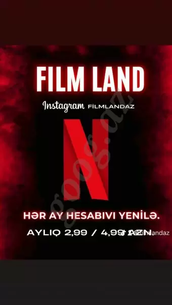 Netflix Premium & Spotify Premium. Digər hesabların satışı