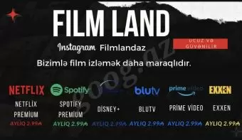 Netflix Premium & Spotify Premium. Digər hesabların satışı