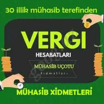Mühasib xidmətləri göstərirəm