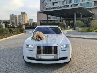 rolls royce white bey gelin toy masini sifarisi
