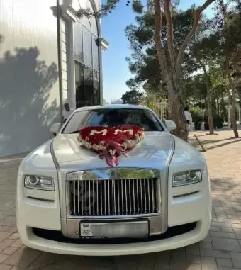 rolls royce white bey gelin toy masini sifarisi