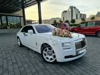 rolls royce white bey gelin toy masini sifarisi
