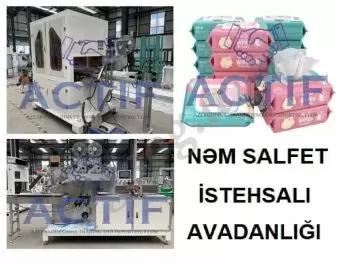 Kağız paketlər istehsal edən makina