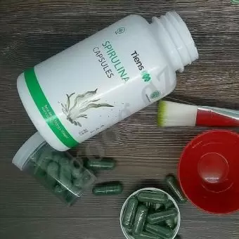 Tiens spiruluna üz dəri maskası