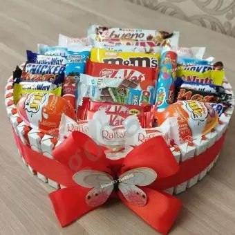 Kinder sokolad buketleri
