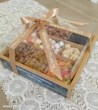 Ramazan hediyye qutusu